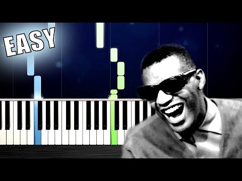 Ray Charles - Hit the Road Jack - EASY Piano Tutorial by PlutaX