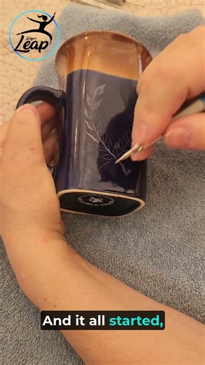 Etched shading....and how it started #drifasleap #etching #ceramics #processvideo