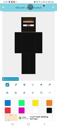 Minecraft null skin #Minecraft #shorts