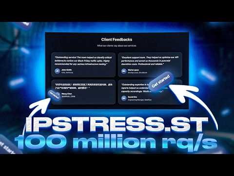 FREE STRESSER DDOS TOOL 2025 🚀 | BOTNET | API | C2 | IPSTRESS.ST
