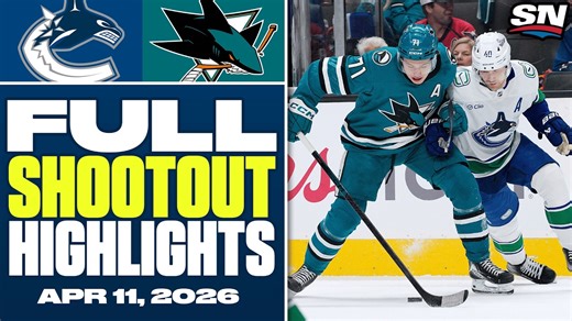 Vancouver Canucks at San Jose Sharks | FULL Shootout Highlights - April 11, 2026