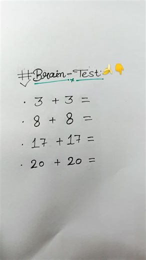 @Puzzle Trix on Instagram: "“Stop scrolling—10 seconds only. What’s the answer? Comment fast.”🍌👇 #mathematics #iqtest What is your answer?💩👇"