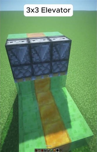 3x3 Elevator Build HACKS In Minecraft