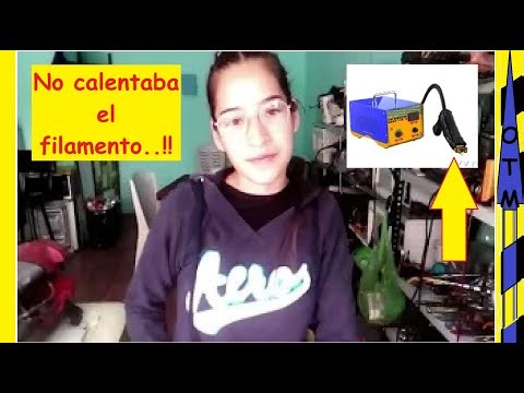 Repair of a machine for pyrography and cutting rubber tires