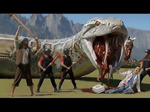 Heroic rescue team saves white horse from giant python attack | Animal rescue