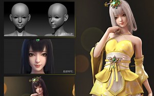 《三界女主》影视+动画角色制作全流程解析