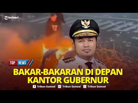 🔴LIVE Aksi Bakar-bakaran Oleh Massa Pendemo 214 Usai Gagal Bertemu Gubernur Kaltim Rudy Masud