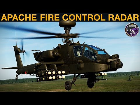 AH-64D Apache: FCR Fire Control Radar (GTM mode) With RF Hellfire (Pilot & CP/G) Tutorial | DCS