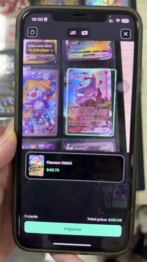 Test scan Pokemon cards on album #pokemon #pokemontcg #tcg #tradingcards #pokemongo #games