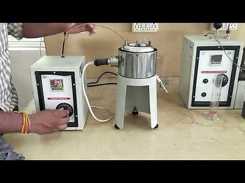 Redwood viscometer experiment