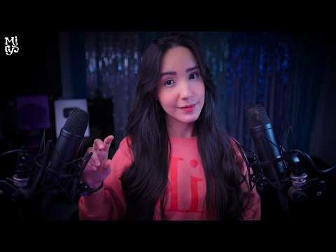 ASMR sussurros positivos EXTREMAMENTE próximos aos seus ouvidos para aliviar sua ansiedade | 4K ♥️