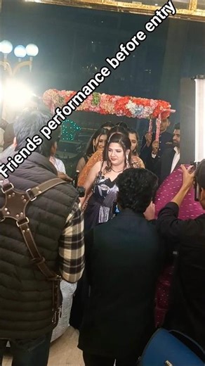 bridal entry friends performance #friends #trending #moments #wedding