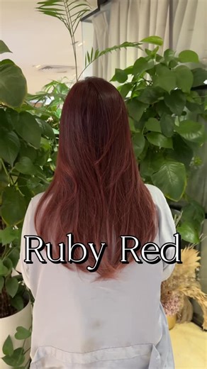 0521 Hair Salon on Instagram: "✨ Ruby Red — Classy, Soft & Absolutely Stunning ✨ A rich red that glows beautifully under natural light, smooth layers, and a lightweight finish that frames her face perfectly. If you’ve been wanting a colour that’s eye-catching yet elegant, Ruby Red is the one. ❤️✨ Whether it’s for a fresh new look or a confidence boost, our stylists at 0521 Hair Salon personalise every shade to suit your skin tone, style & personality. 📍 0521 Hair Salon Concorde Hotel, 100 Orcha