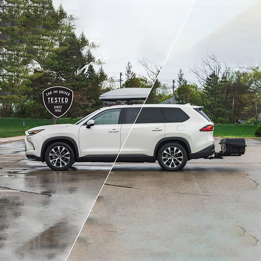 How a Rooftop Box and Hitch Carrier Affected Our Toyota Grand Highlander's Fuel Economy