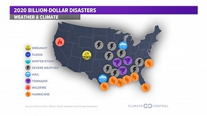 Record number of billion-dollar disasters hit the U.S. in 2020, scientists say