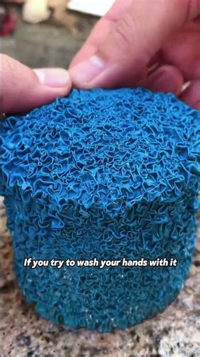Can you use this water to wash your hands? #ScienceTok #Chemistry #Ferrofluid #Safety #DidYouKnow