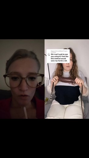 #duet with @Knao Knits just jab that sucker into my thigh and 20min later I've got a coffee cozy #crochetersoftiktok #crochet #knit #knitting #knitter #fibreartist