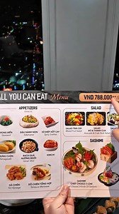 All You Can Eat Only from 588,000 /pax Open daily from 11:30 to 22:00 Buffet tại Towa mang tinh thần Nhật Bản hiện đại, nơi bạn có thể thoả sức khám phá hương vị tinh tuý qua hàng loạt lựa chọn từ sushi chuẩn vị, sashimi tươi ngon đến cơm, mì, soup và tráng miệng đầy hấp dẫn. Một trải nghiệm phong phú nhưng vẫn giữ trọn nét chỉn chu và tinh tế đặc trưng của Towa. ____ Buffet at Towa embodies a modern Japanese spirit, inviting you to explore a wide array of refined flavors, from authentic sushi a