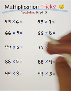 FAST and EASY: Multiplication Trick! 😇💯 | Prof D