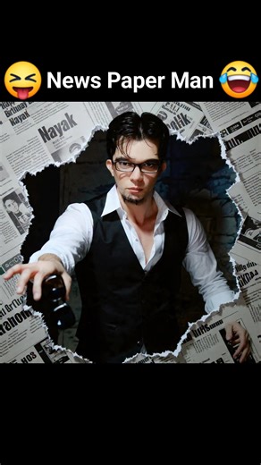 News Paper Man #newspaper #superhero | Canlas Joey