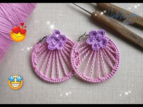 Este diseño es genial # 145 Pendientes Muy faciles de hacer! English subtitles