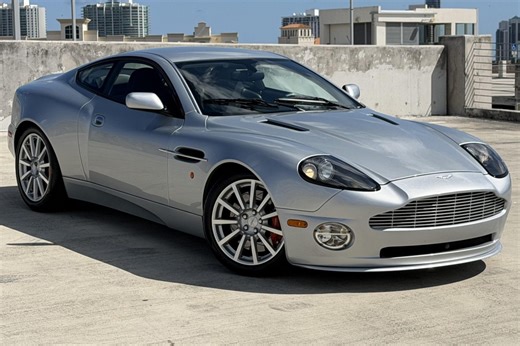 No Reserve: 9k-Mile 2005 Aston Martin Vanquish S