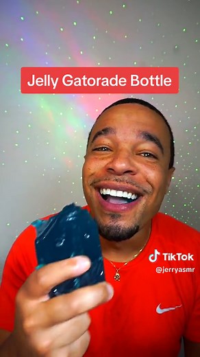 Satisfying ASMR Jelly Gatorade Bottle Mukbang