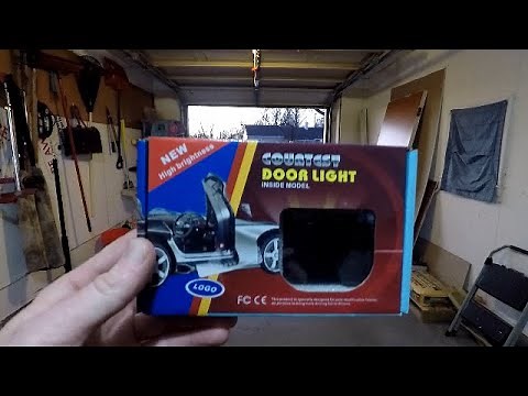 HOW TO Install DOOR PROJECTOR COURTESY LIGHTS!!