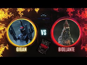 Gigan VS Biollante! Godzilla Card Game, Set 2 Gameplay