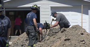 One person is dead after trench collapse