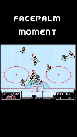 FACEPALM MOMENT! Enforcer Ulf Samuelsson Blows WIDE OPEN Goal in NHL '94 (SNES) 🤦‍♂️