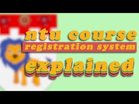 NTU STAR WARS EXPLAINED (Course Registration System)