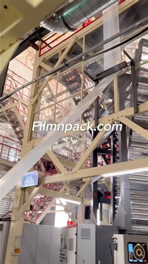 🔥 POF Polyolefin Shrink Film Manufacturing Process 🌀 #pofshrinkfilm #polyolefinshrinkfilm