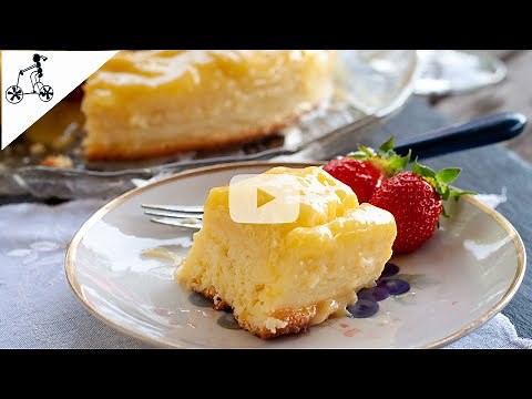 Lemon Magic Cake 1 Batter 2 Layers