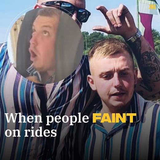 These people REALLY can't handle going on rides...😂 Remind you of anyone? 🤔 | JOE.co.uk