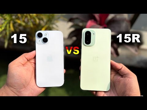 iPhone 15 vs OnePlus 15R Detailed Comparison & Review | Which Gives Most Value in 2026? (HINDI)