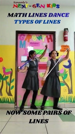 Maths Fun Dance 🤩💃 -Line Dance💫✨..Dancing lines revealed!🤩