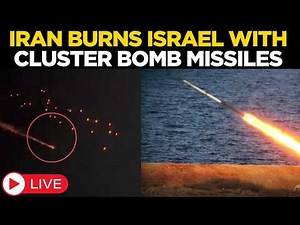 Iran Missiles On Tel Aviv LIVE: Iran DEMOLISHES Tel Aviv With Huge Cluster Bomb Attack | Top News