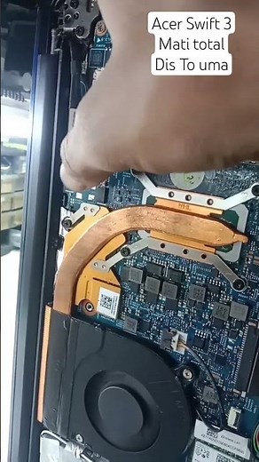 Laptop Acer Swift 3 Mati Total ( Short 19v Dis To Uma ) #laptop #repair #servislaptop