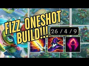 FIZZ ONE SHOT BUILD - Ultimate Kill Gameplay!