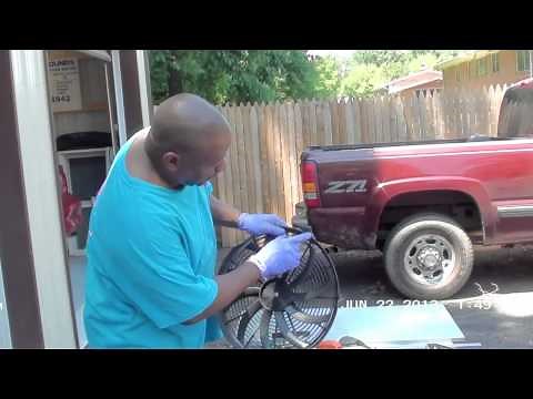 How to make a fan shroud