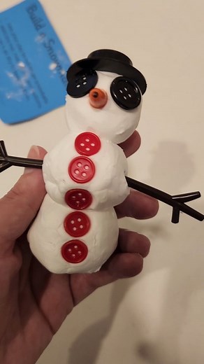 17 comments | Build a Snowman! We got this snowman building kit in our Winter Wonder Box from @stephandthecrew and my kids loved it! Who doesn't want to build a cute little snowman made out of the fluffiest air dry clay ever??? Get yours from @stephandthecrew ! --- #winterfun #wintercrafts #wintercraftsforkids | Busy Being Little | Facebook