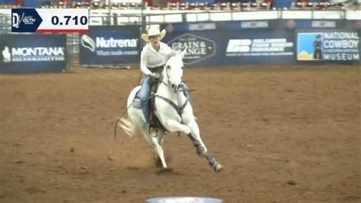 Bella Skinner and Stylish Especial took home both the World Championship Junior Rodeo Junior barrel racing title as well as the @dy_rodeo world championship. The duo earned the WCJR championship via a 17.214 in the clean-slate finals round. #wcra #wcjr #barrelhorsenews | Barrel Horse News
