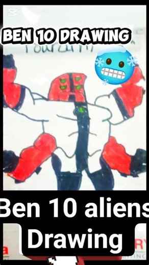 BEN 10 all classic alien drawing #shortvideo #drawing #drawinshort