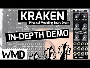 WMD Kraken Eurorack Snare Drum - In-depth demonstration