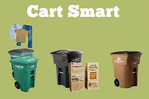 This Earth Month, get cart smart! Which cart do you think old clothing belongs in? https://www.mwatoday.com/waste-recycling/recycling-disposal-guide/recycling-guide-items/clothing--shoes/ What items are you unsure about? Let us know in the comments! | Metro Waste Authority