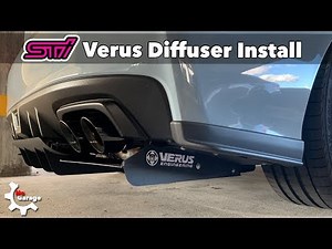 STI Verus Diffuser Install