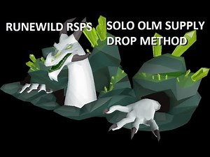 Runewild COX Solo Olm Supply Drop Method for Noobs