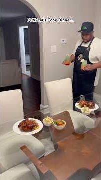 Tamarind roasted chicken + potato salad + Bob Marley Drink #shortvideo