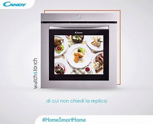 34K views · 46 reactions | Vivi lo spettacolo della cucina con Candy! Grazie alla telecamera HD, per la prima volta, potrai seguire la cottura delle tue ricette senza aprire la porta del forno. bit.ly/cnd2018_Watch_Touch | Candy | Facebook